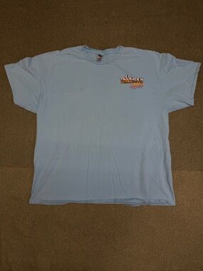 Gildan Light Blue Short-Sleeve Logo Tee